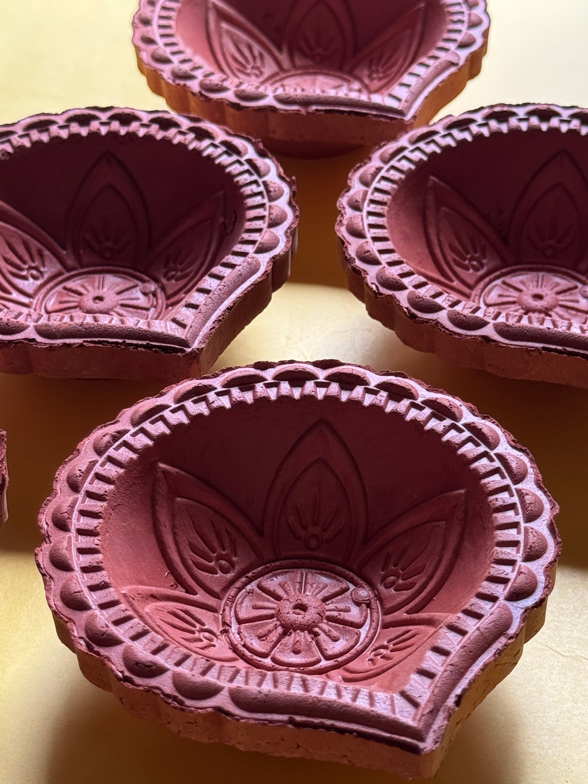 Padmamukhi Akhand Diya Set of 4