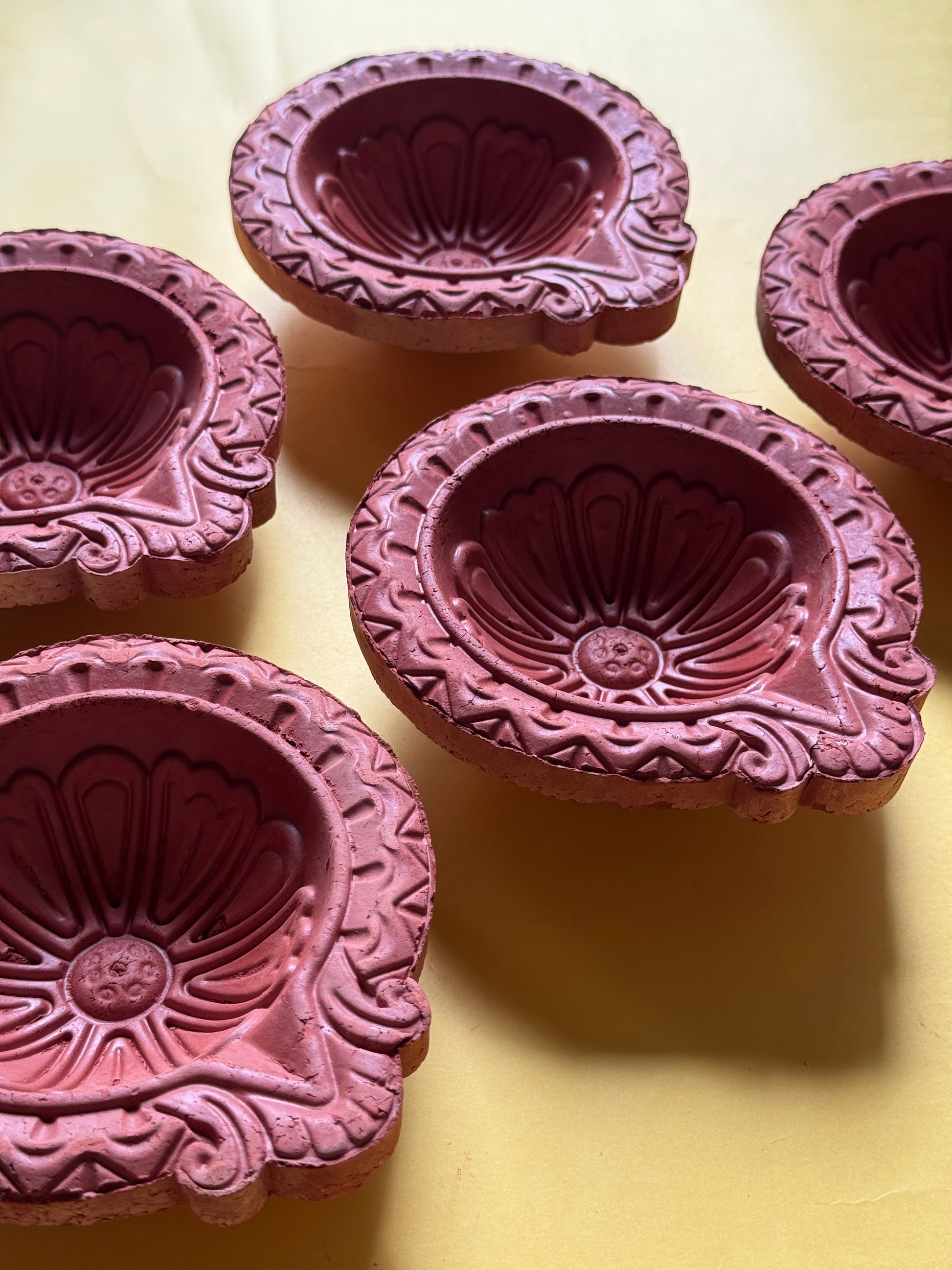 PushpaRag Akhand Diya Set of 2