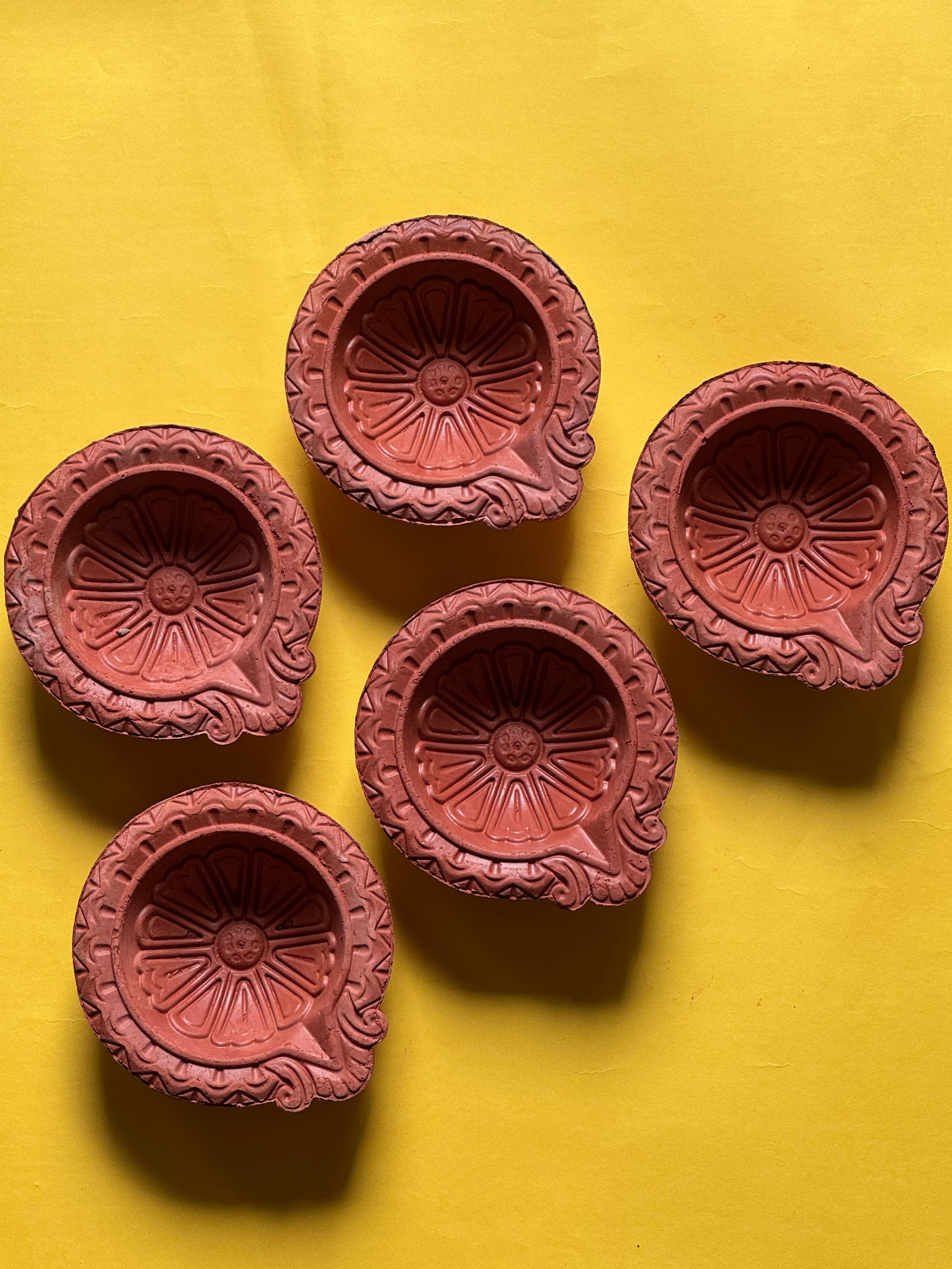 PushpaRag Akhand Diya Set of 2